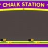 Giant Chalkboard Station Play Panel